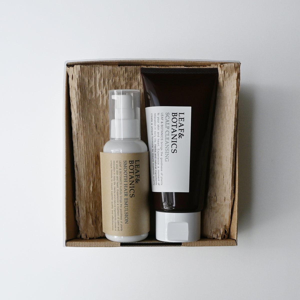 gifts of Scalp cleanser and Smooth hair emulsion