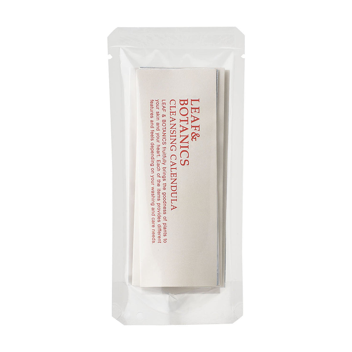 【アメニティ検討用】LEAF＆BOTANICS スキンケア トライアルセット カレンデュラ