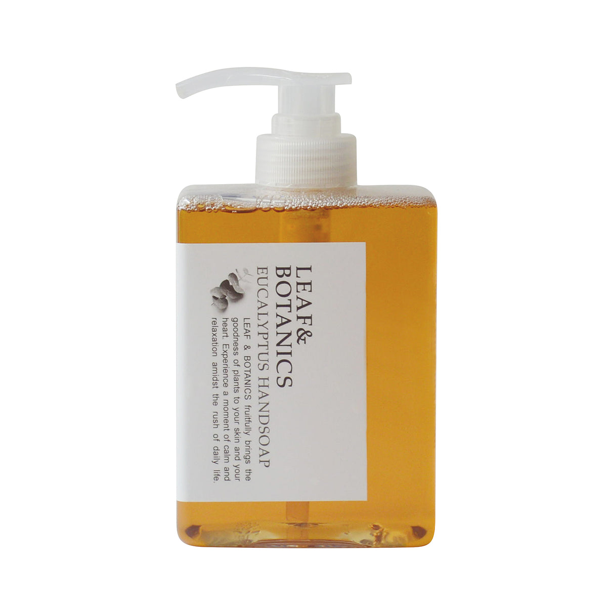 【アメニティ検討用】LEAF＆BOTANICS ハンドソープ ユーカリ