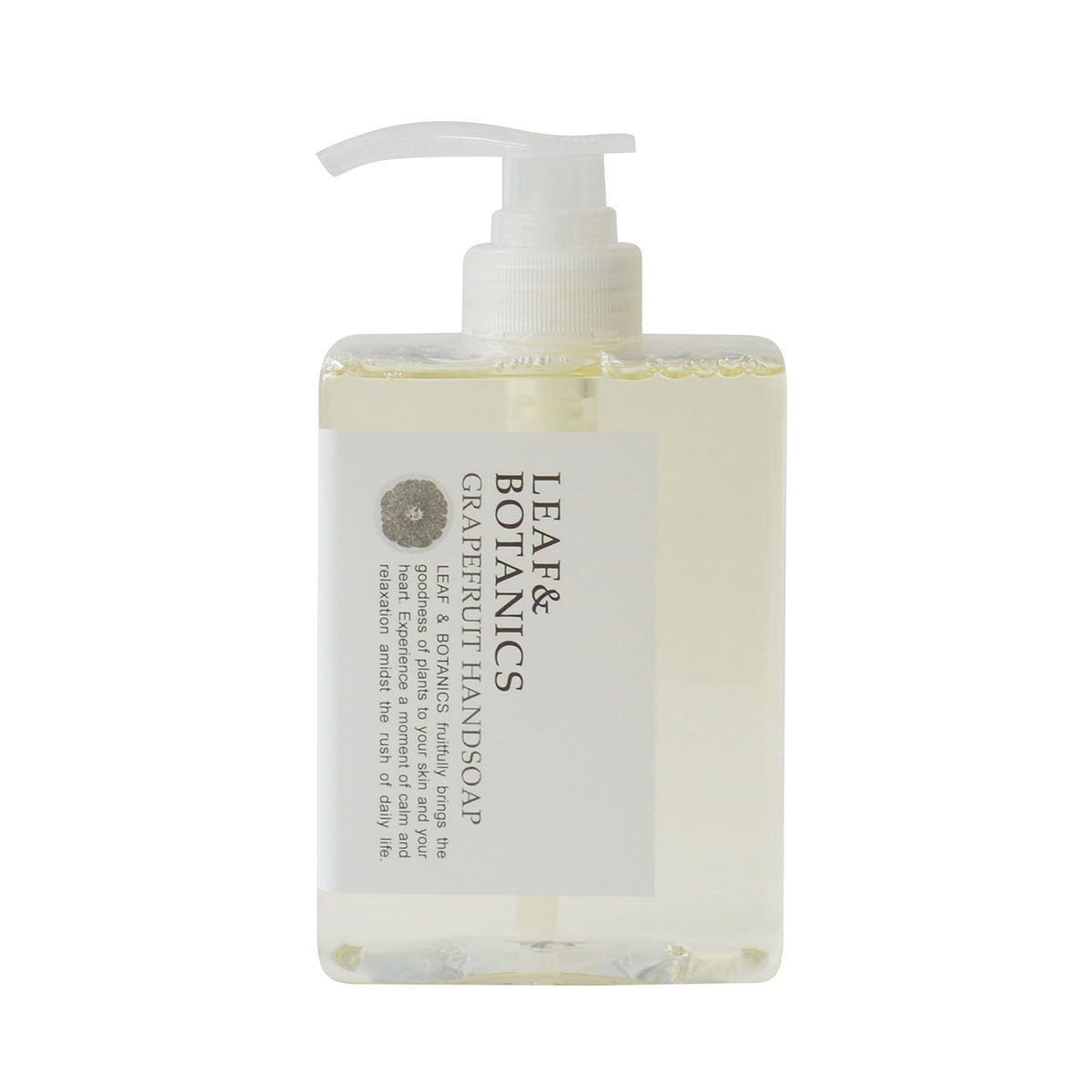 【アメニティ検討用】LEAF＆BOTANICS ハンドソープ グレープフルーツ