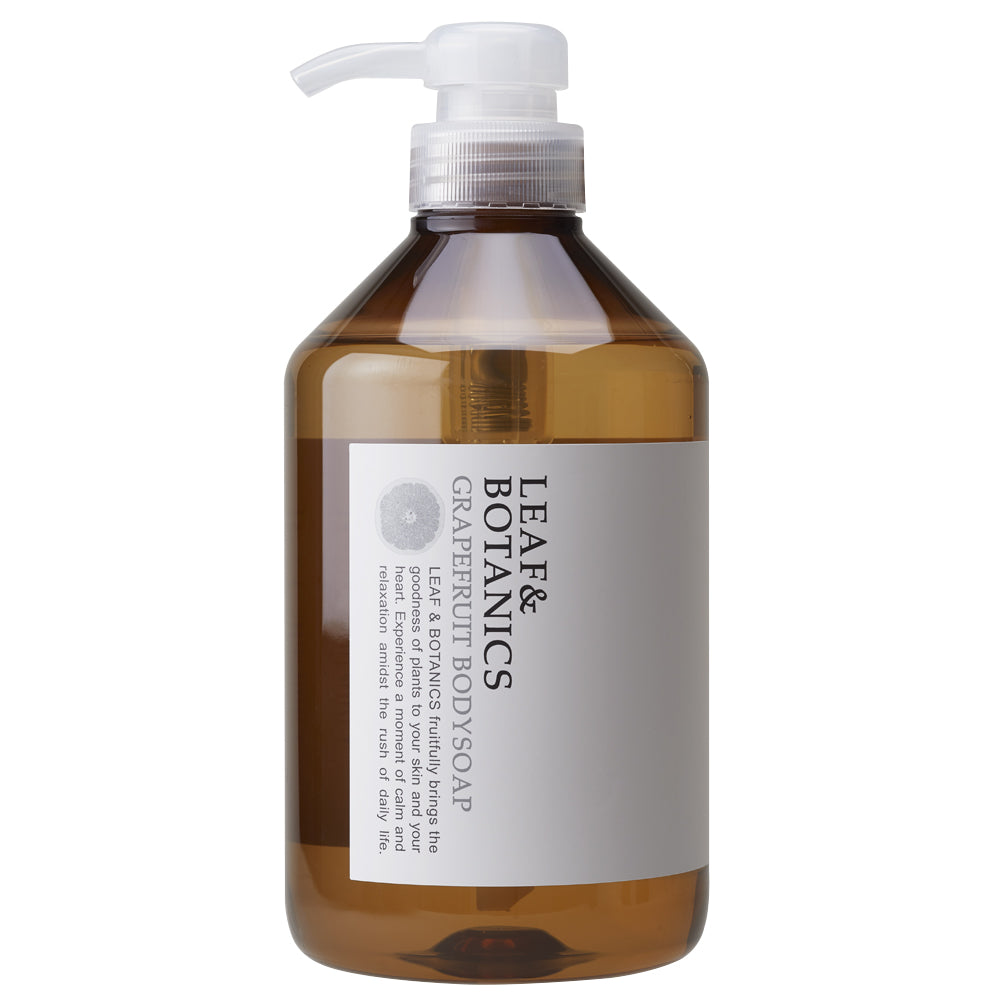 【アメニティ検討用】LEAF＆BOTANICS ボディソープ グレープフルーツ