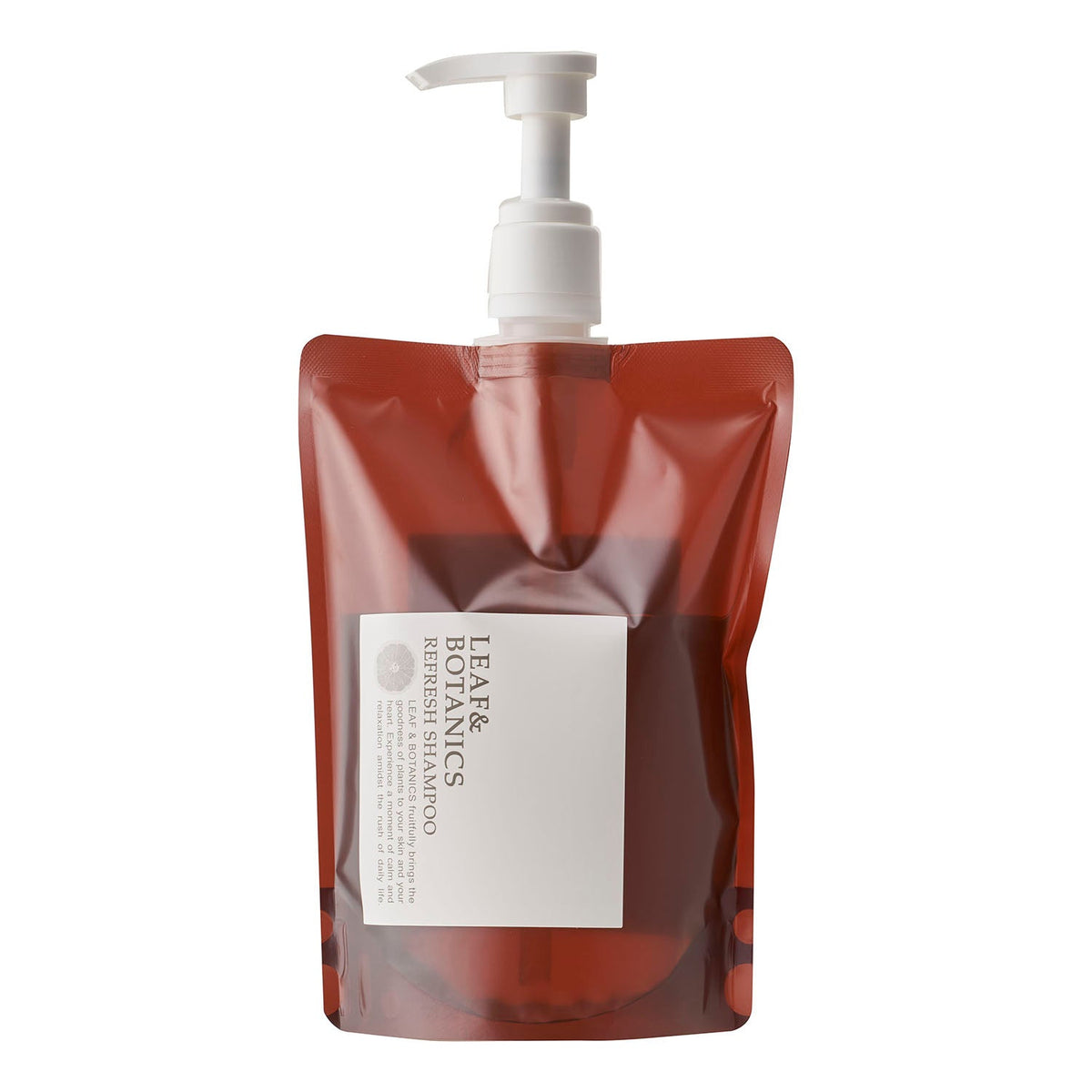 Shampoo with flex pouch
