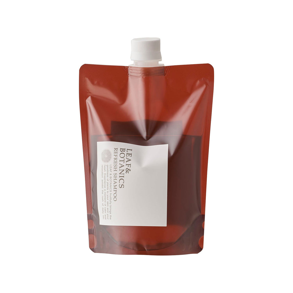 Shampoo with flex pouch
