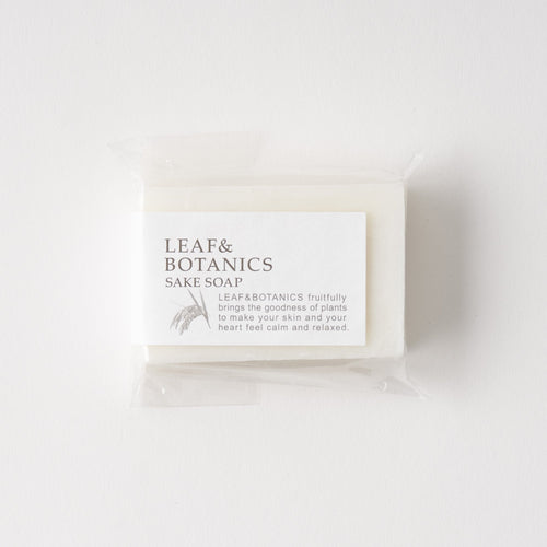 【アメニティ検討用】LEAF＆BOTANICS マザーソープ 純米酒