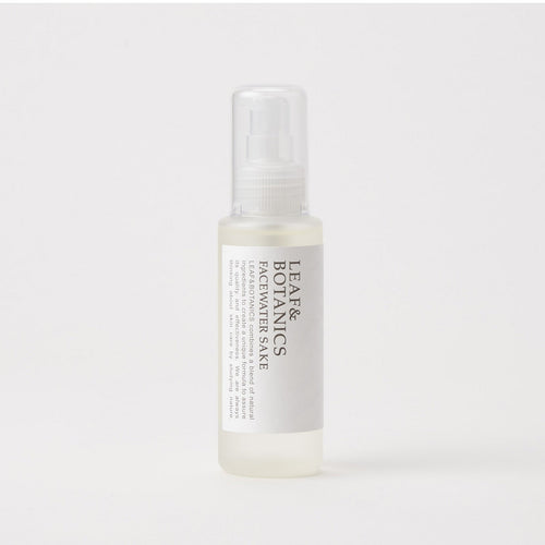 【アメニティ検討用】LEAF＆BOTANICS フェイスウォーター 純米酒