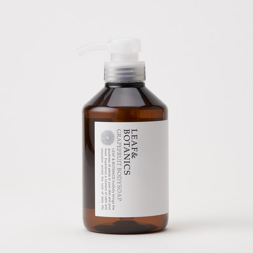 【アメニティ検討用】LEAF＆BOTANICS ボディソープ グレープフルーツ