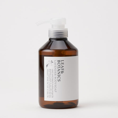 【アメニティ検討用】LEAF＆BOTANICS ボディソープ ラベンダー